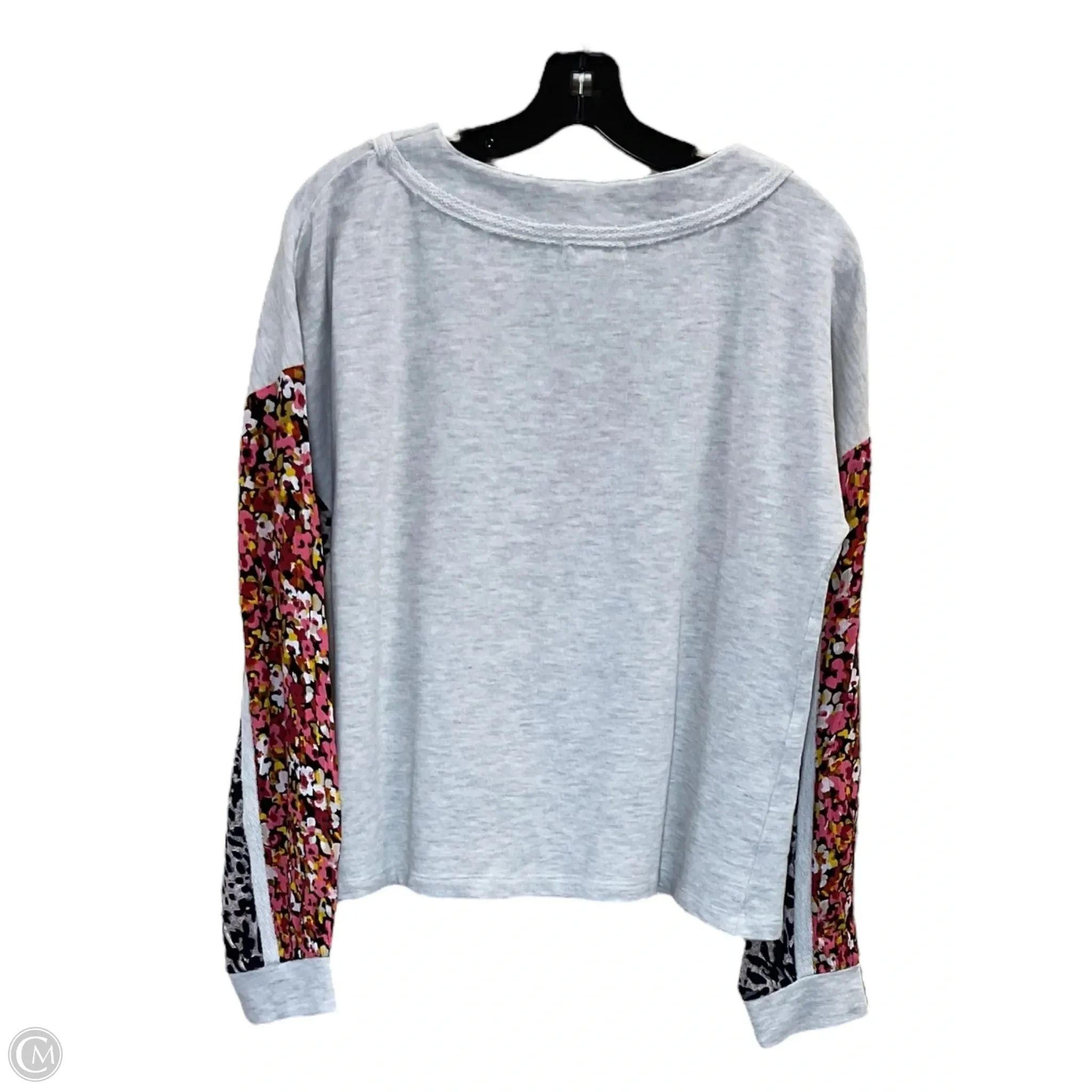 Top Long Sleeve By Thml In Cream, Size: M