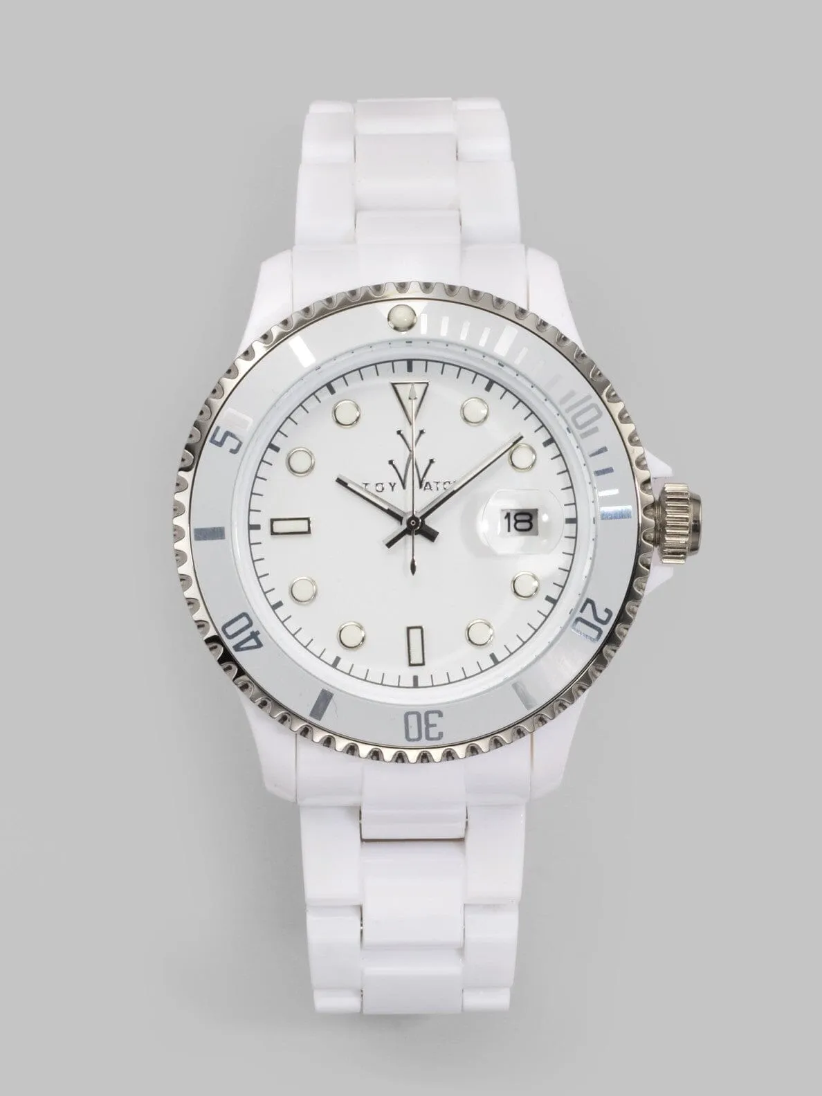 ToyWatch Plasteramic Classic Collection White Women's Watch 32008-WH