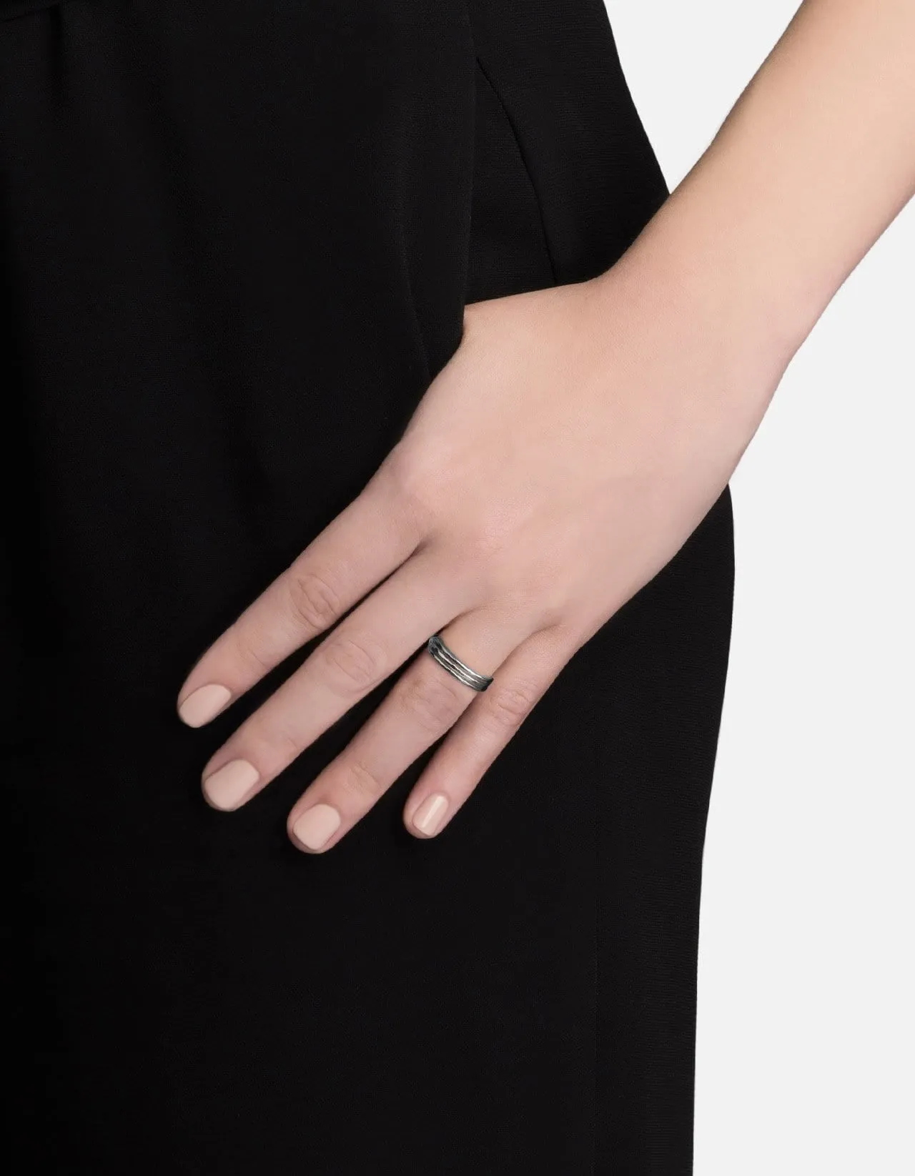 Trade Ring, Sterling Silver
