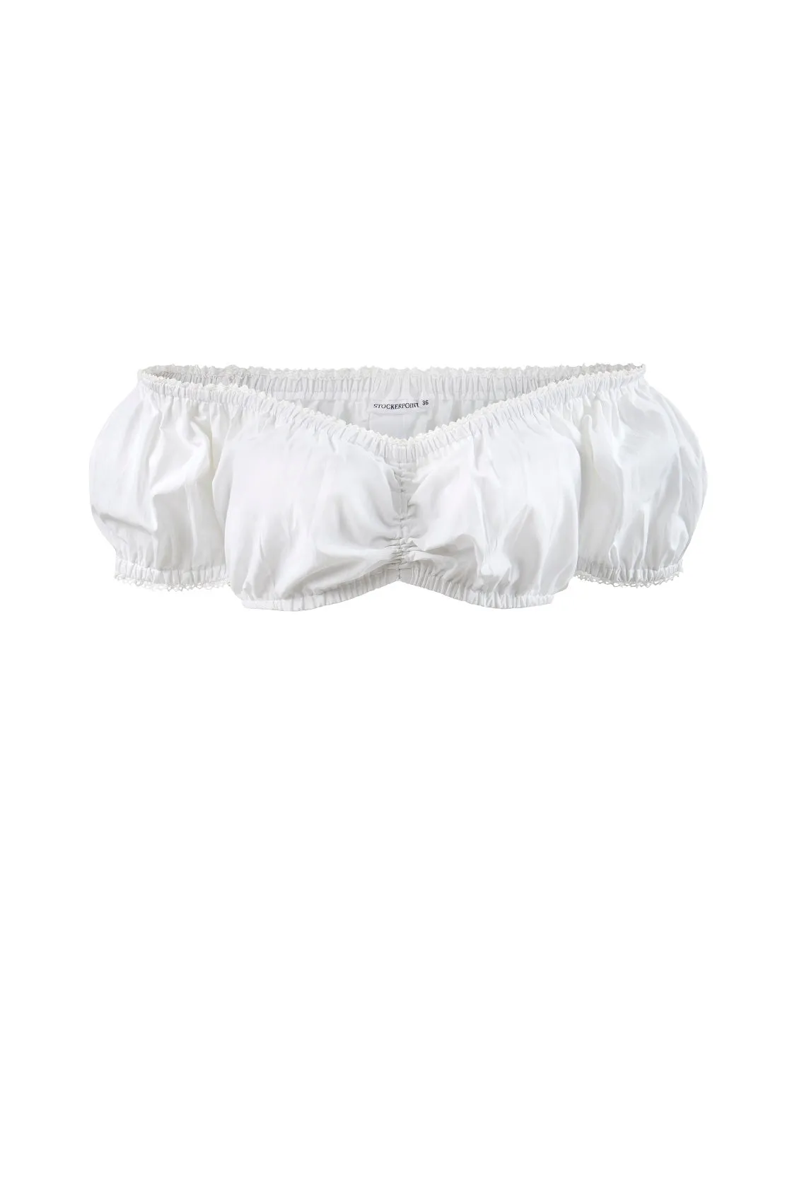 Traditional Blouse "Georgette" Carmenstil White (closeout)