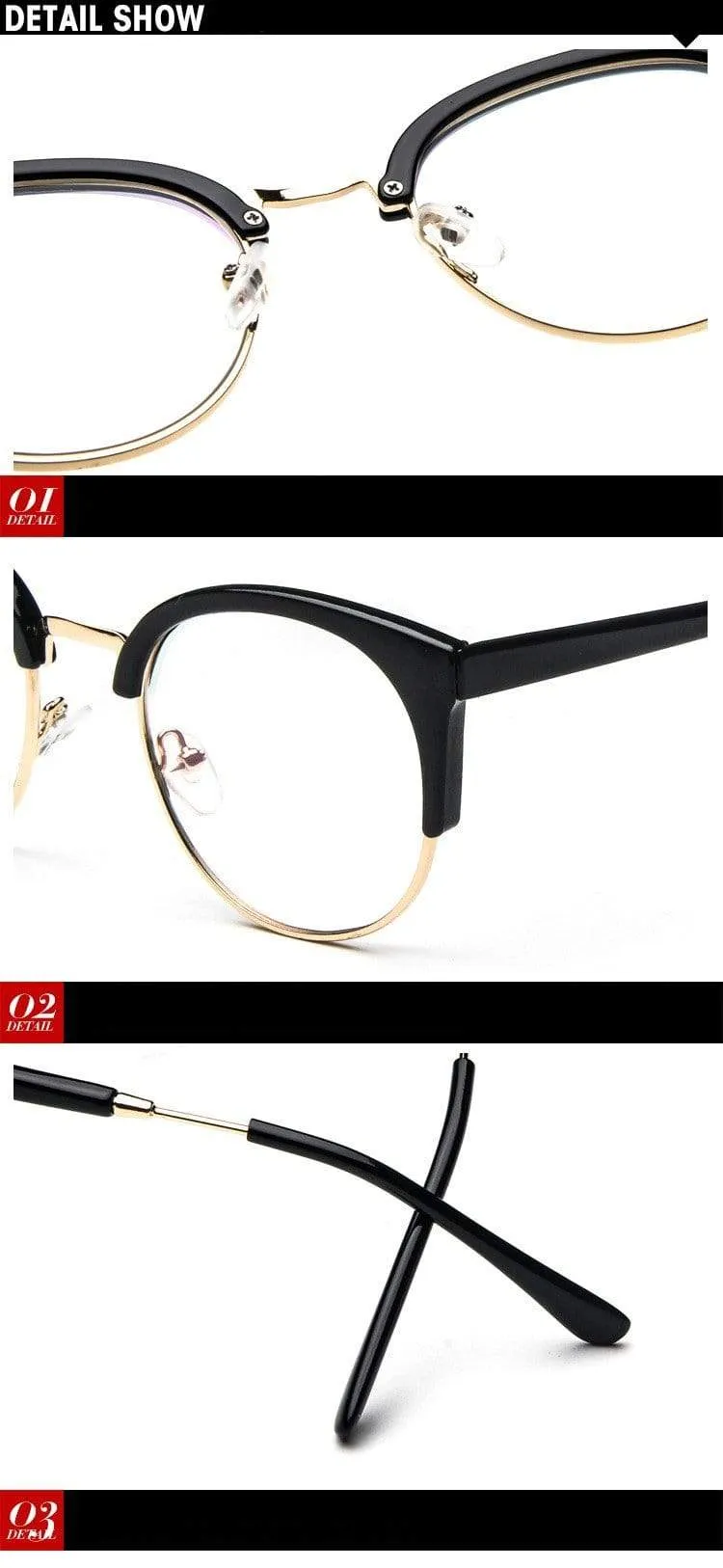 Transparent Spectacle Frame