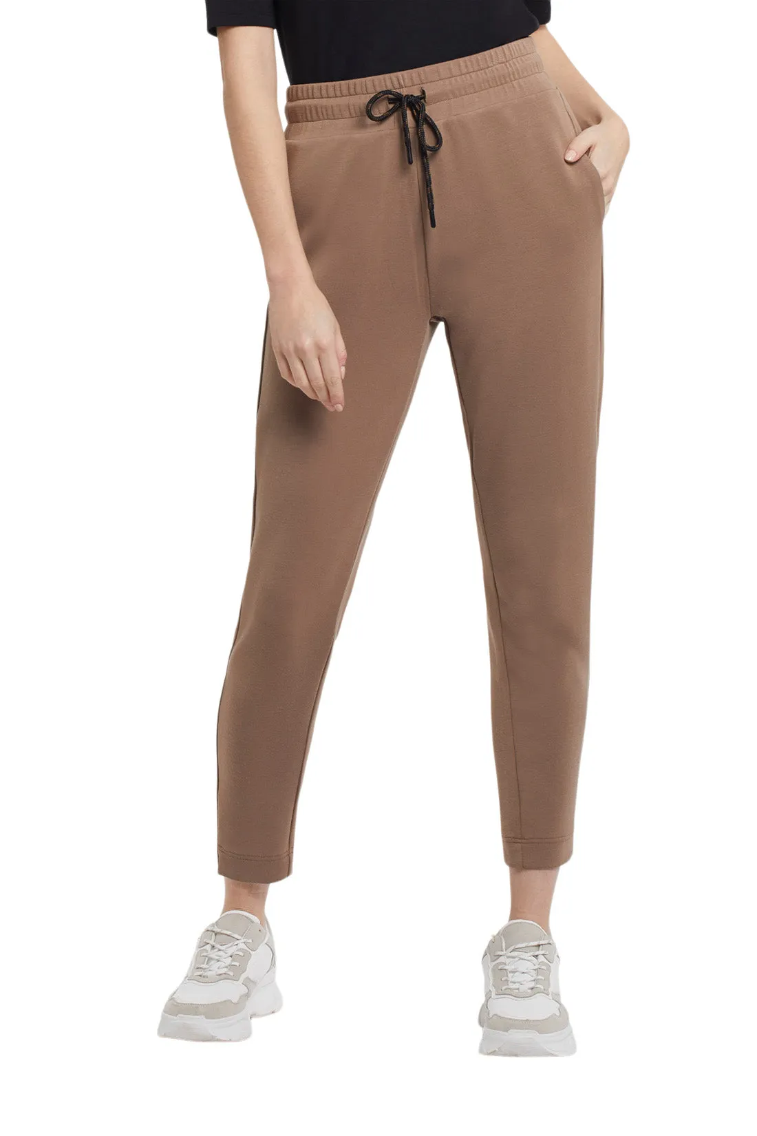Tribal Elastic Waist Slim Pant