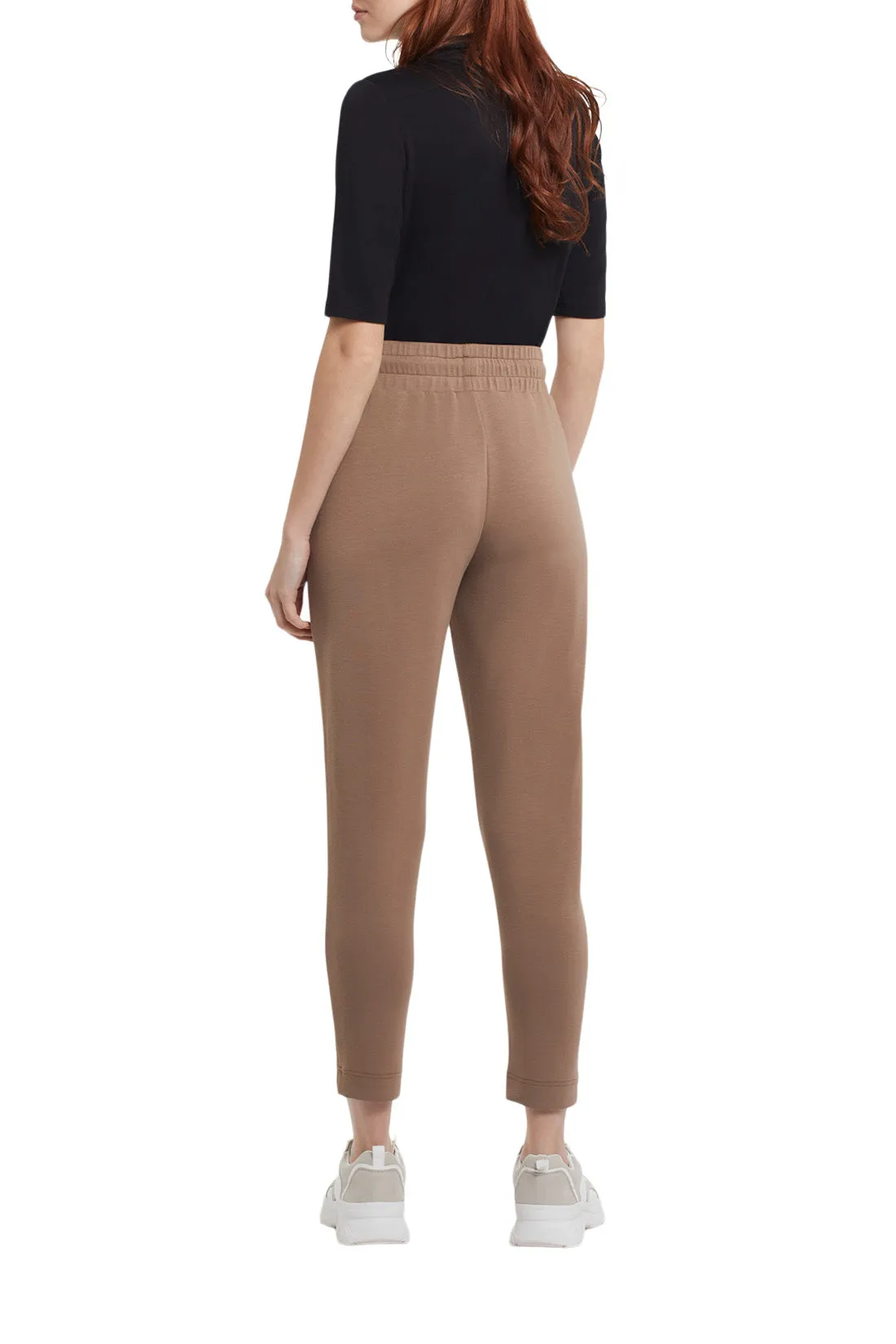 Tribal Elastic Waist Slim Pant