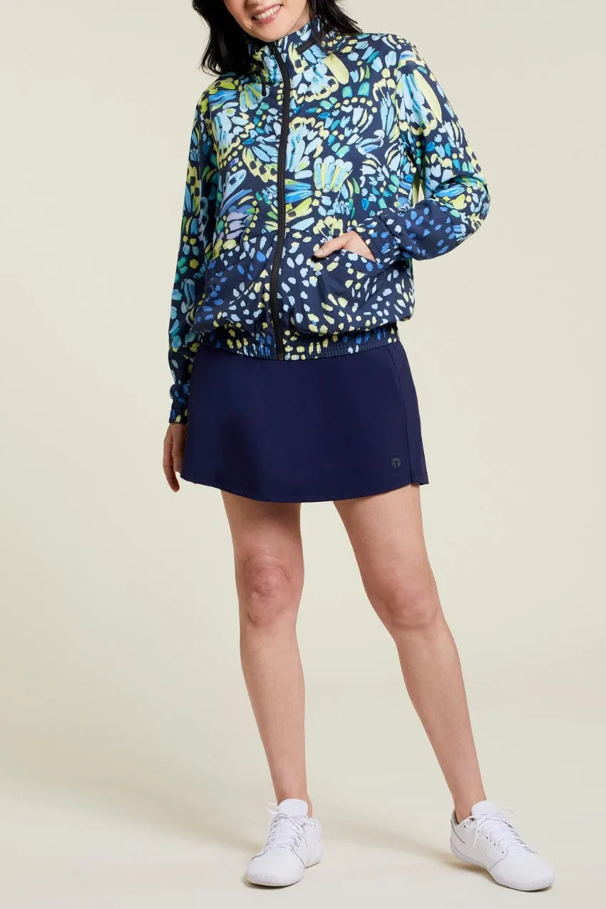 Tribal Long Sleeve Jacket With Packable Hood