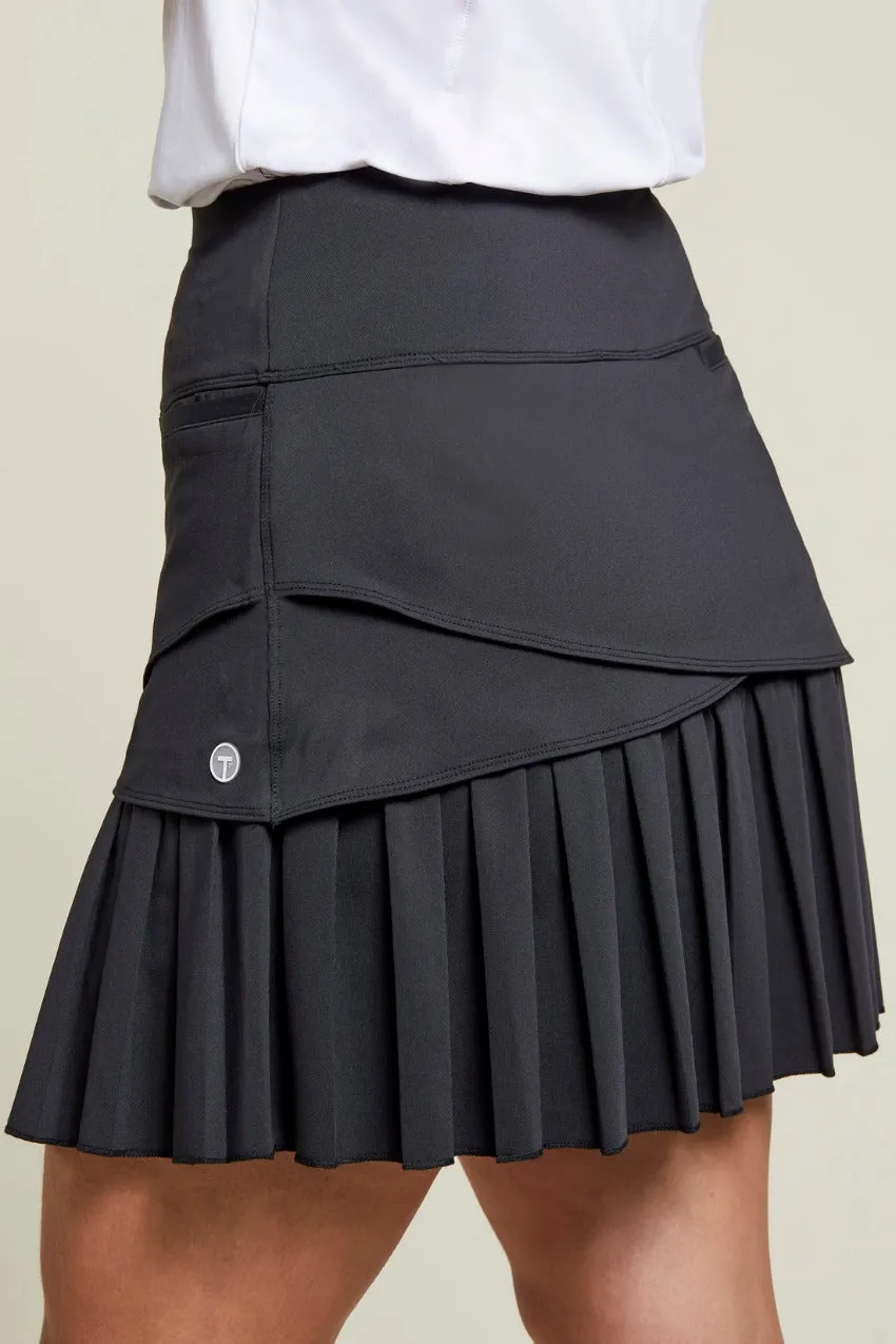 Tribal Pull-On Performance Skort - Black