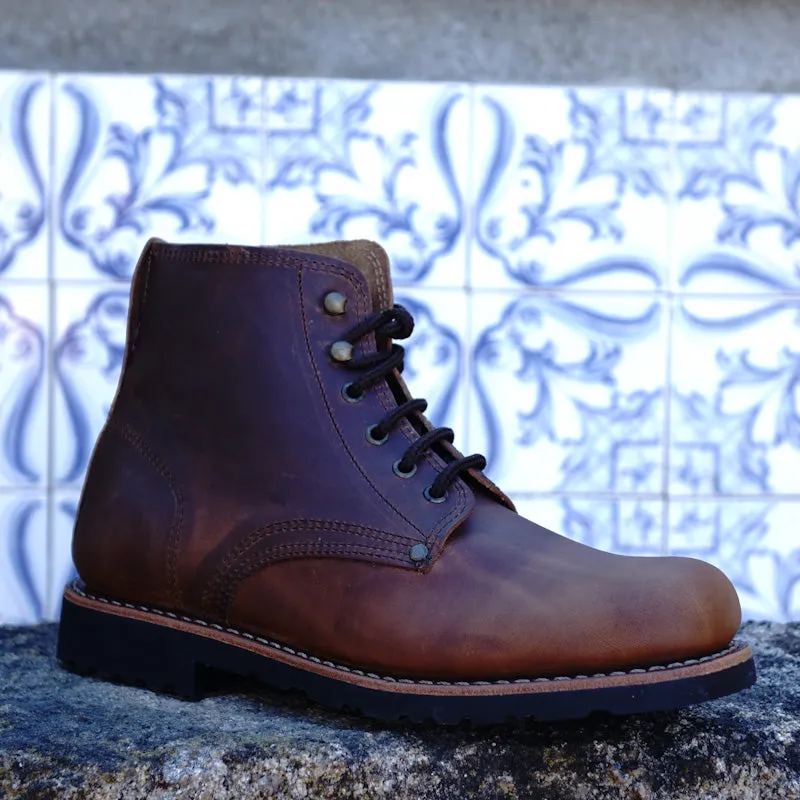Triglav Leather Lace-up  Boots