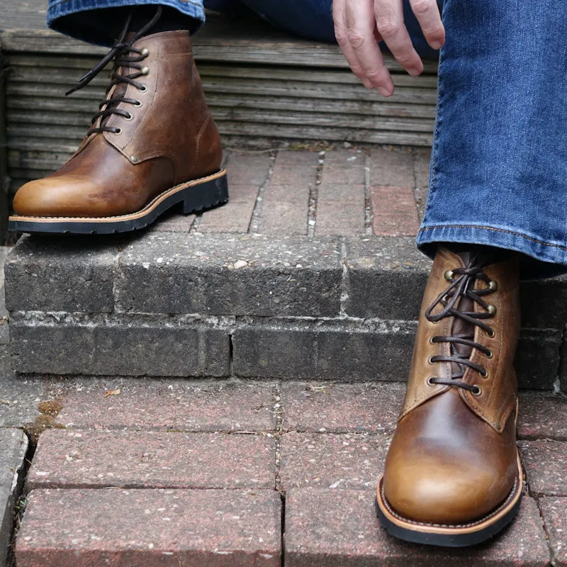 Triglav Leather Lace-up  Boots