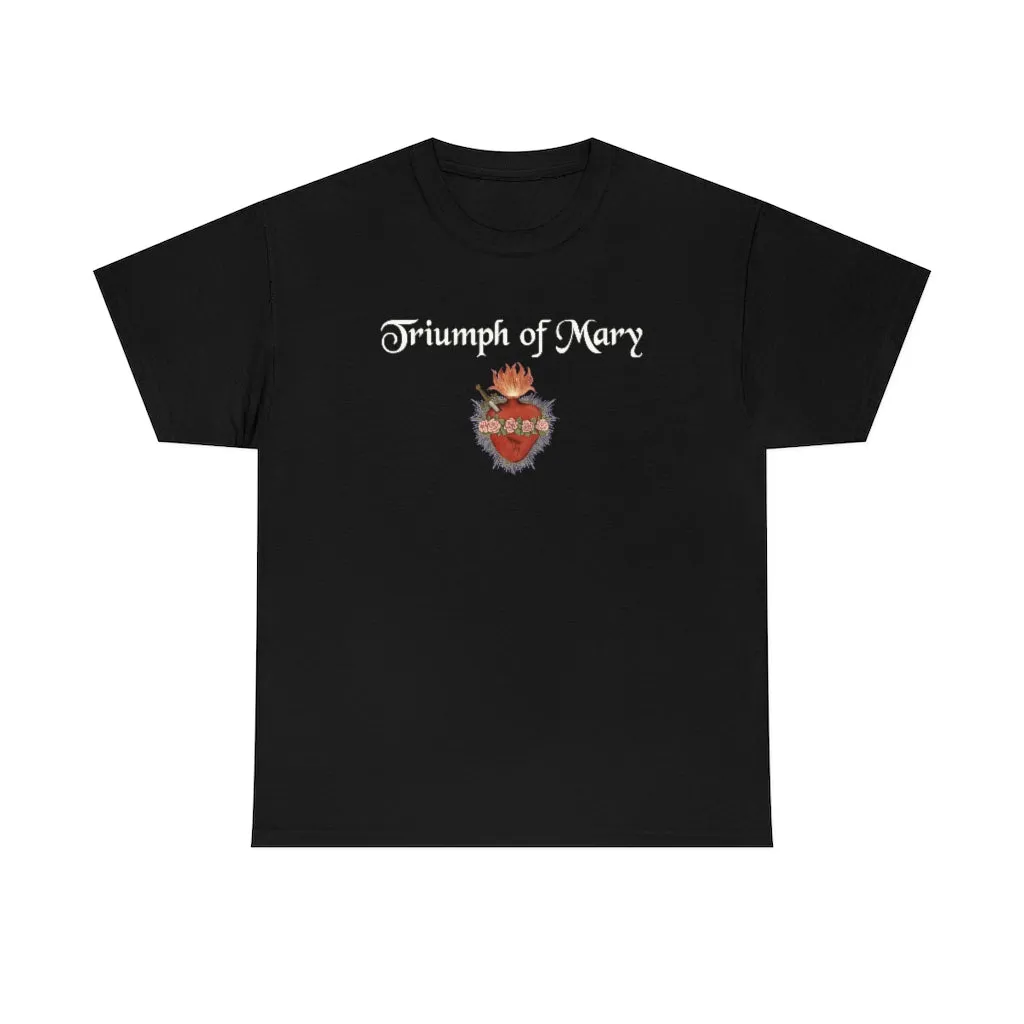Triumph of Mary  Christian Traditional Religious Tee Shirt