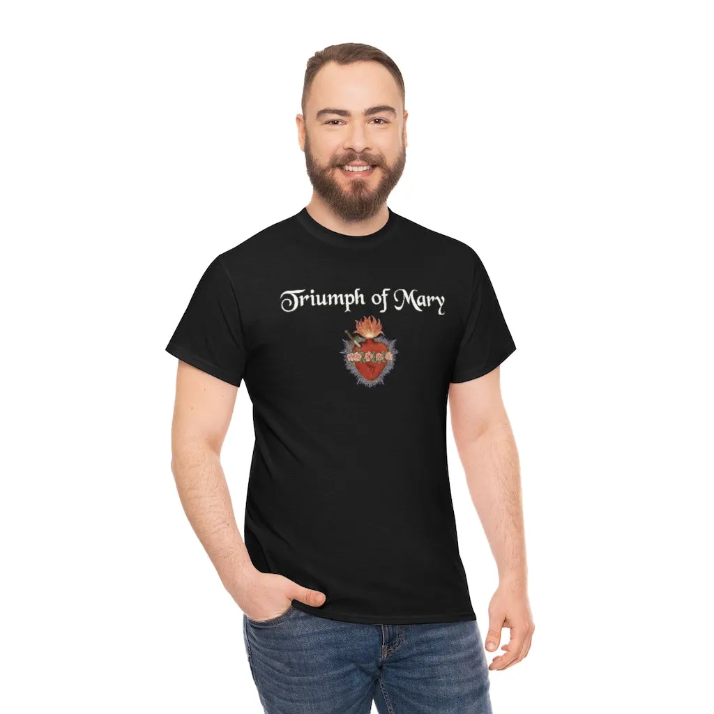 Triumph of Mary  Christian Traditional Religious Tee Shirt