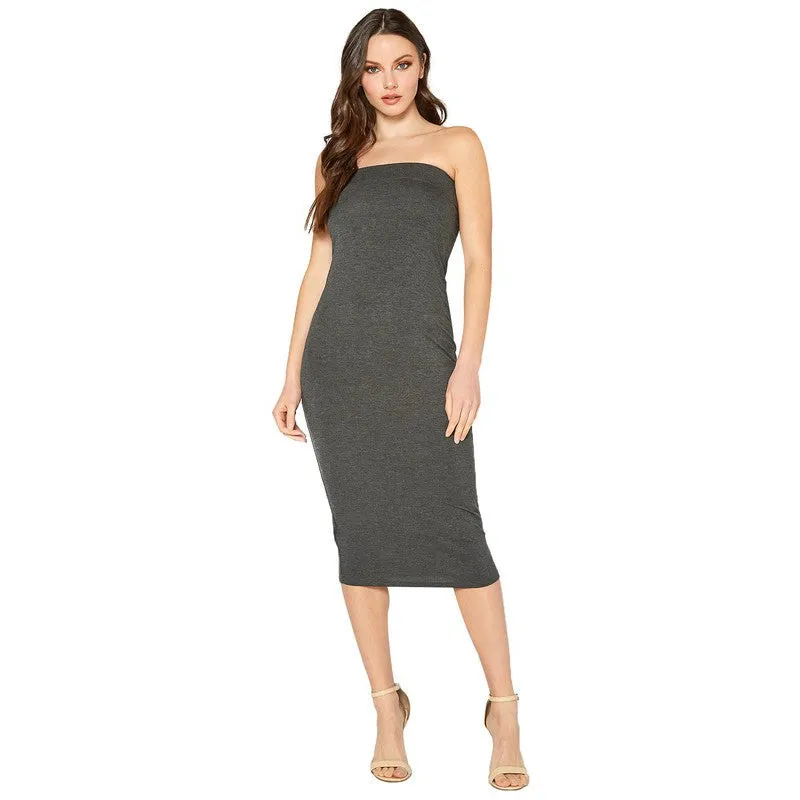 TUBE MIDI DRESS