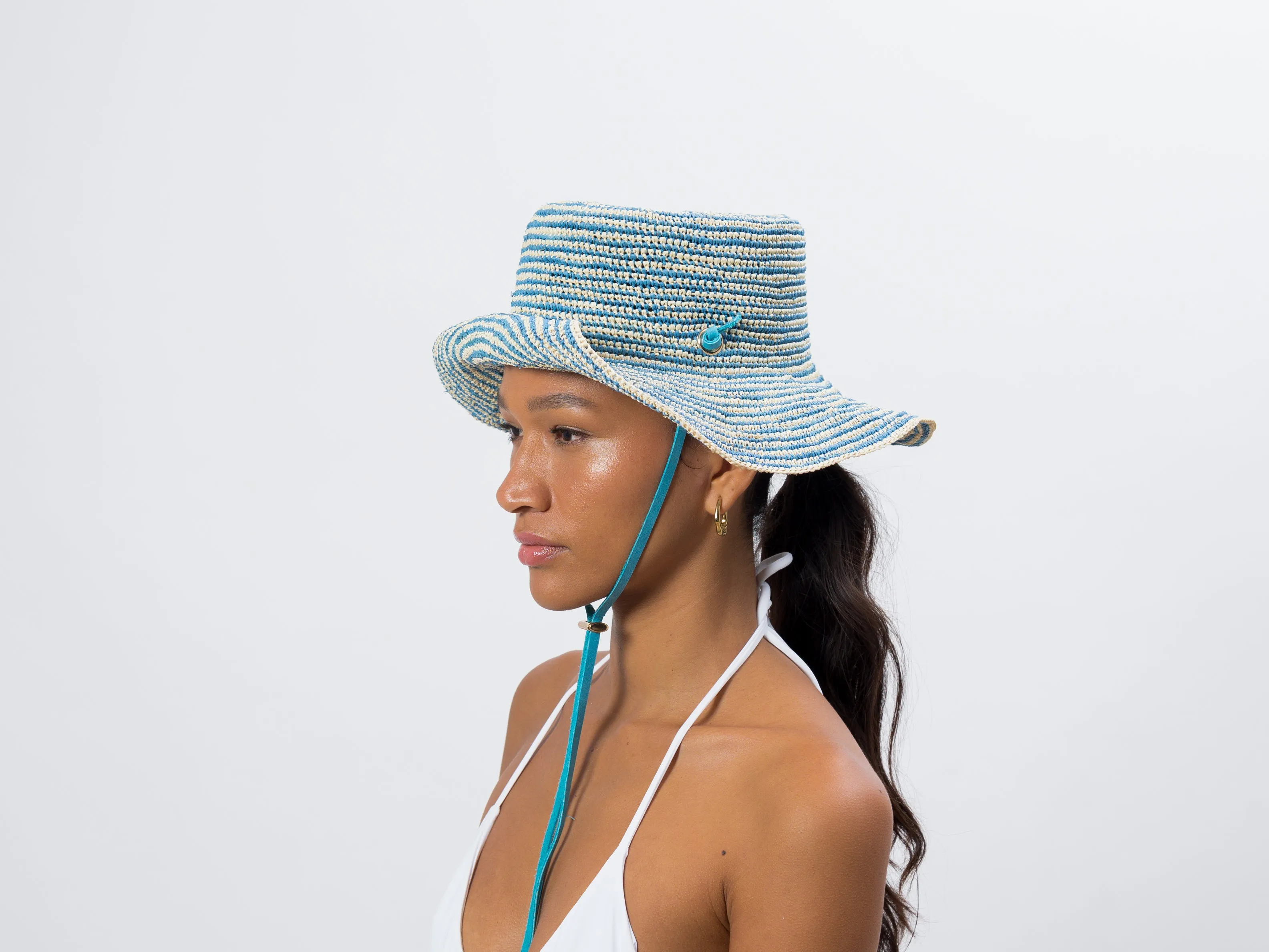 Twotone Cowboy Crochet hat