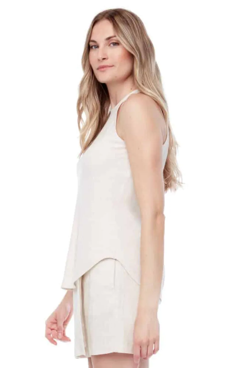 Tyler Madison Luna Linen Tank Top