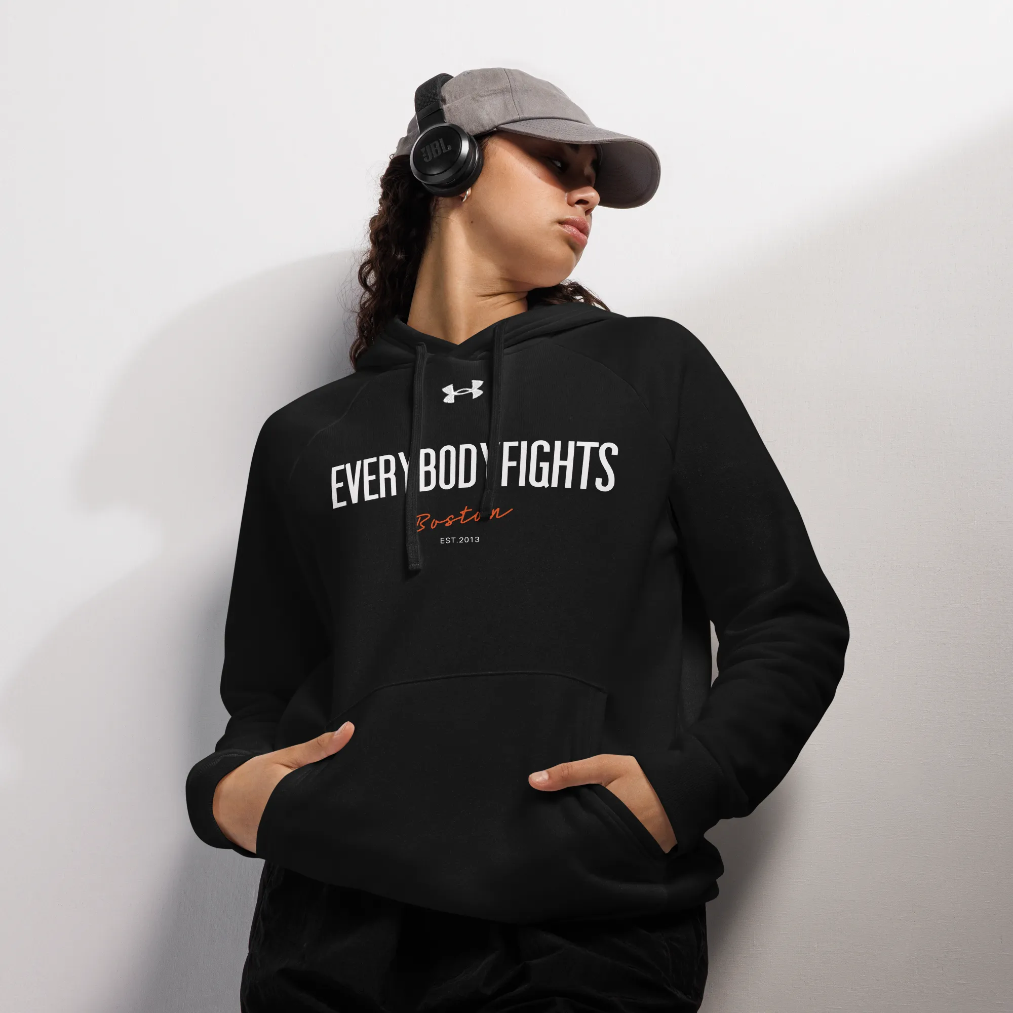 Under Armour Everybodyfights motto back
