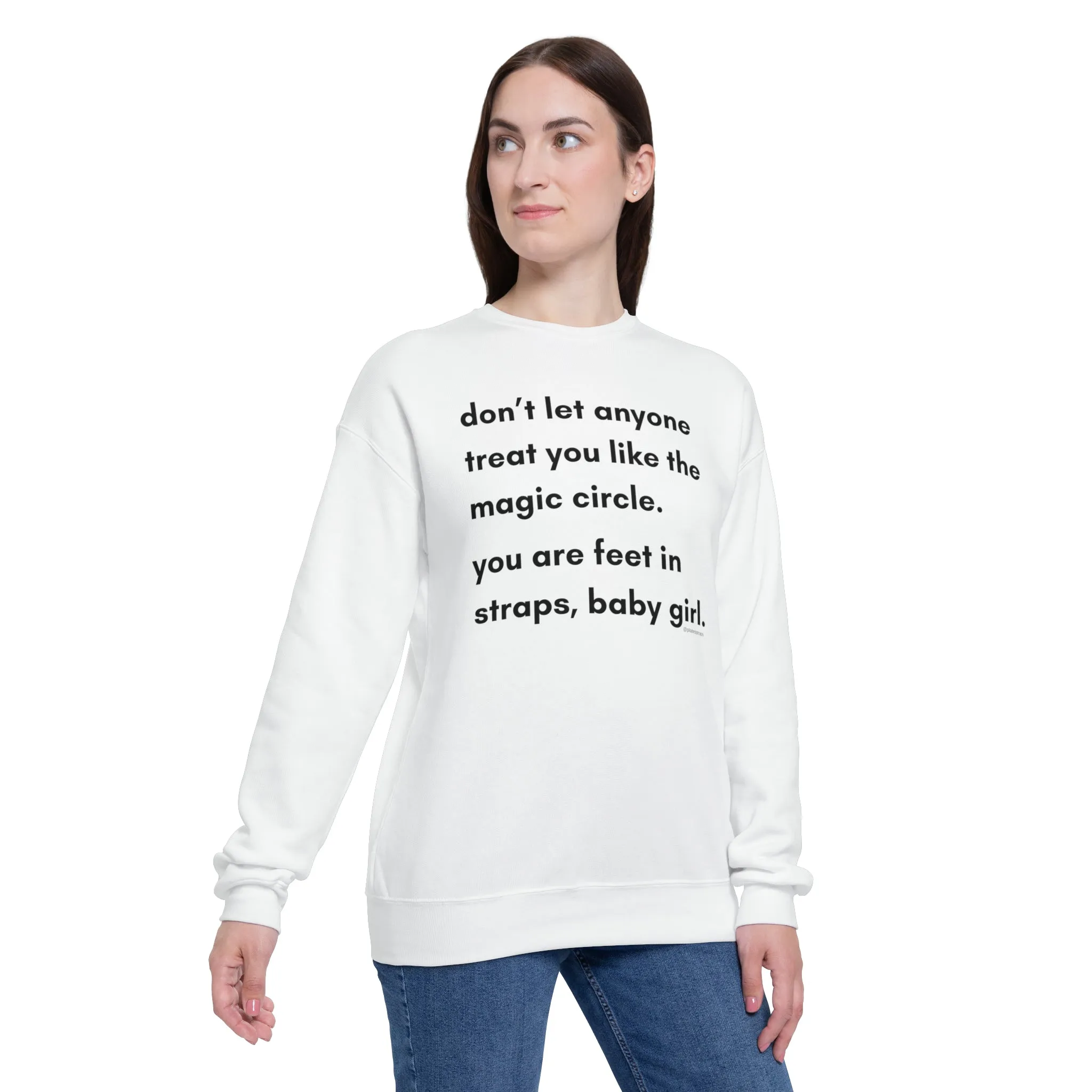 Unisex Drop Shoulder Pilates Sweatshirt