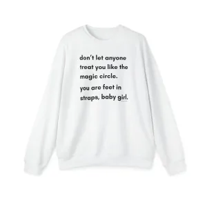 Unisex Drop Shoulder Pilates Sweatshirt
