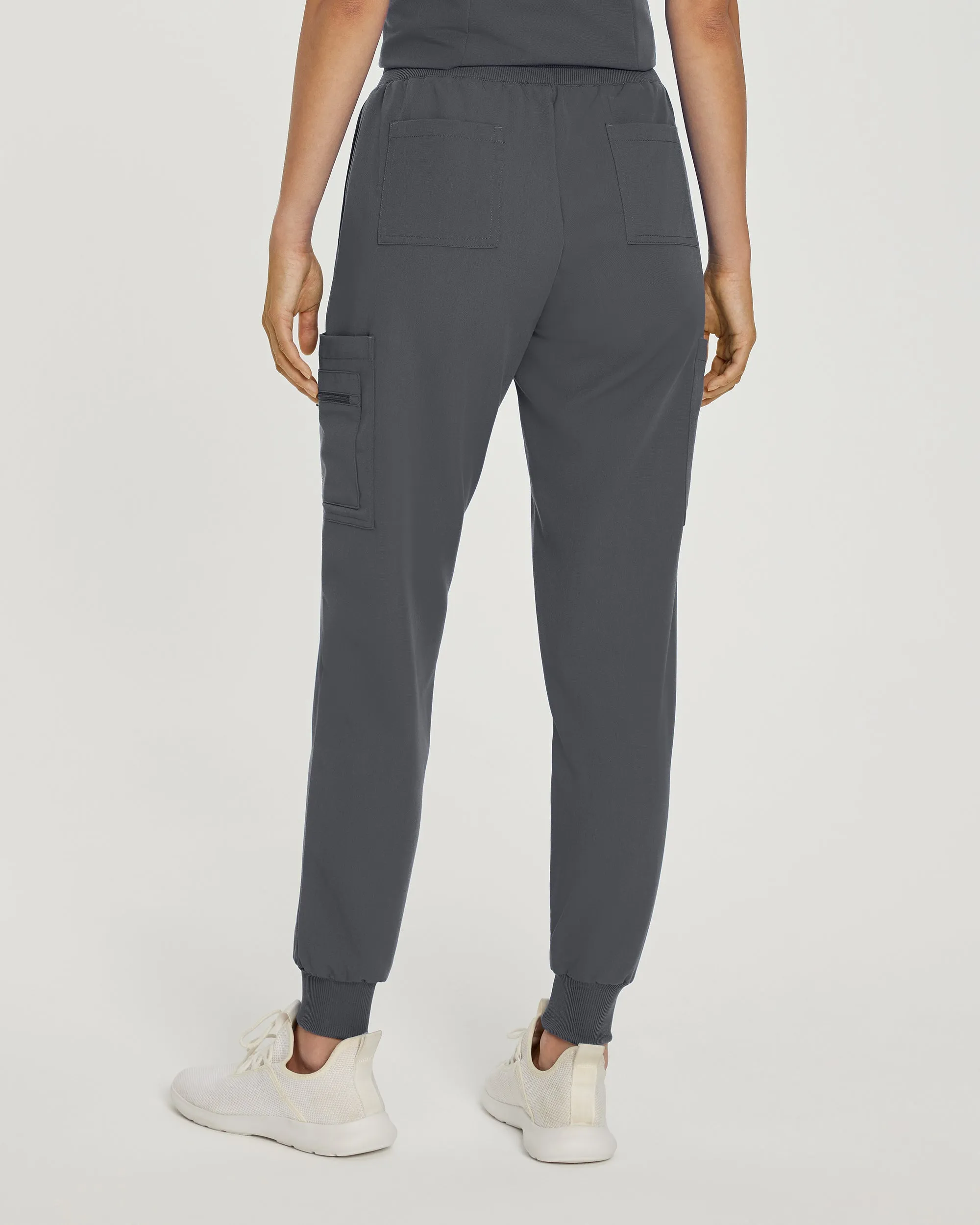 V-Tess 380 Women's Jogger Scrub Pants Dark Pewter