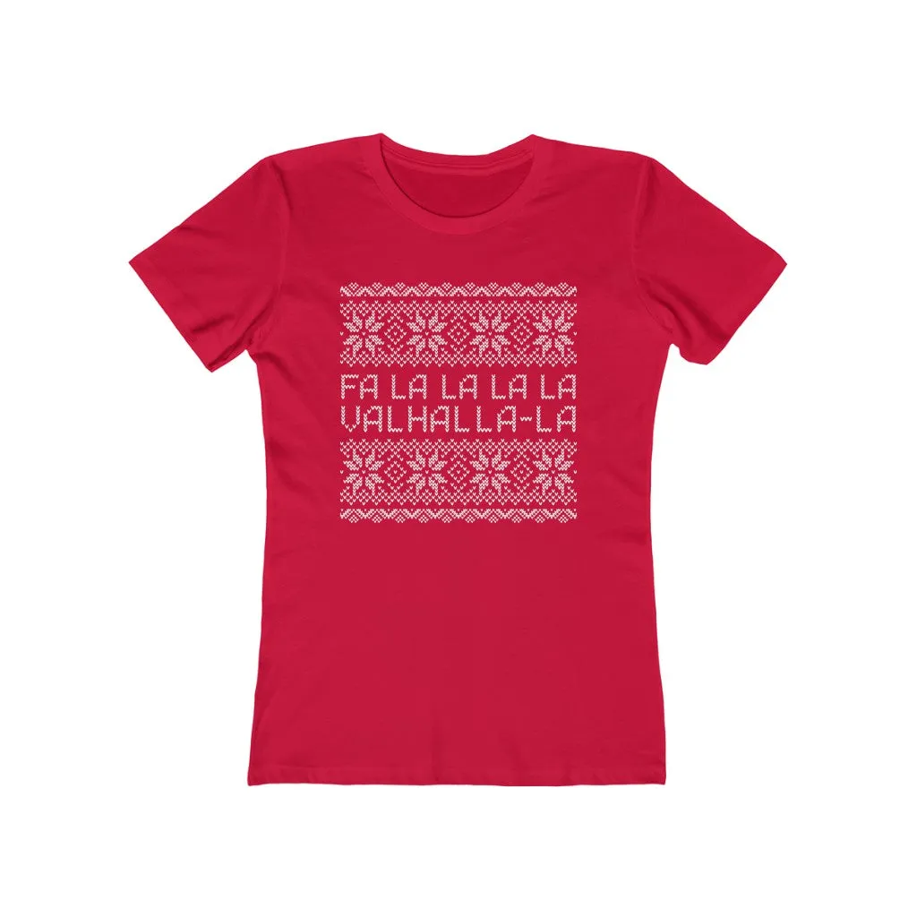 Valhalla Ugly Sweater Women's Fit T-Shirt
