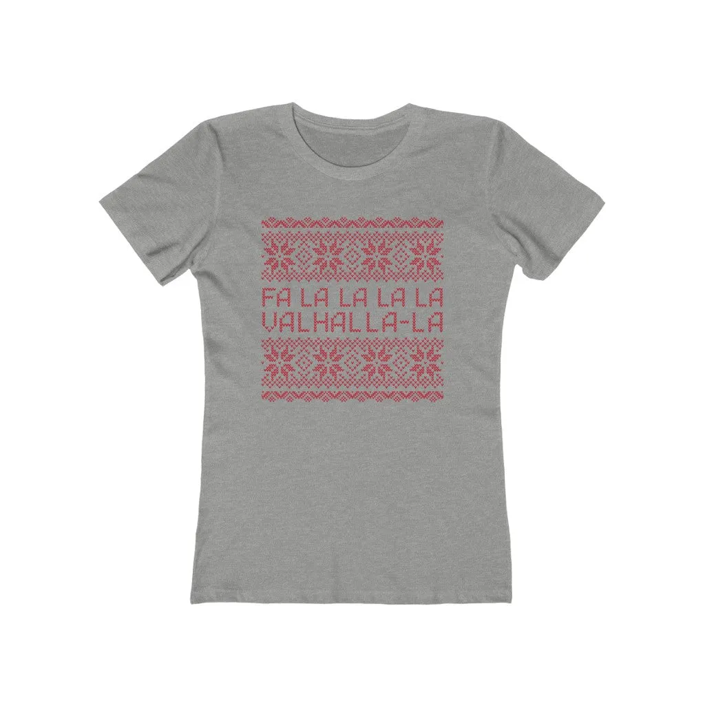 Valhalla Ugly Sweater Women's Fit T-Shirt