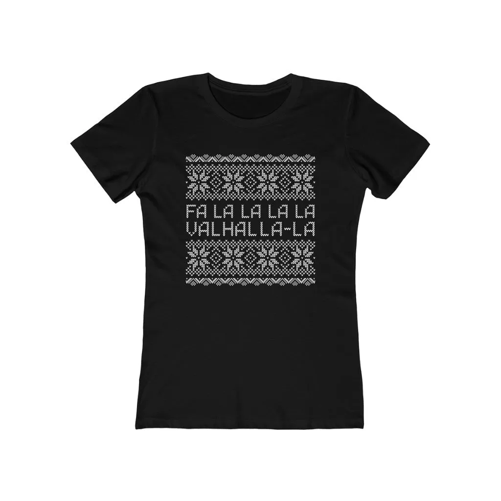 Valhalla Ugly Sweater Women's Fit T-Shirt