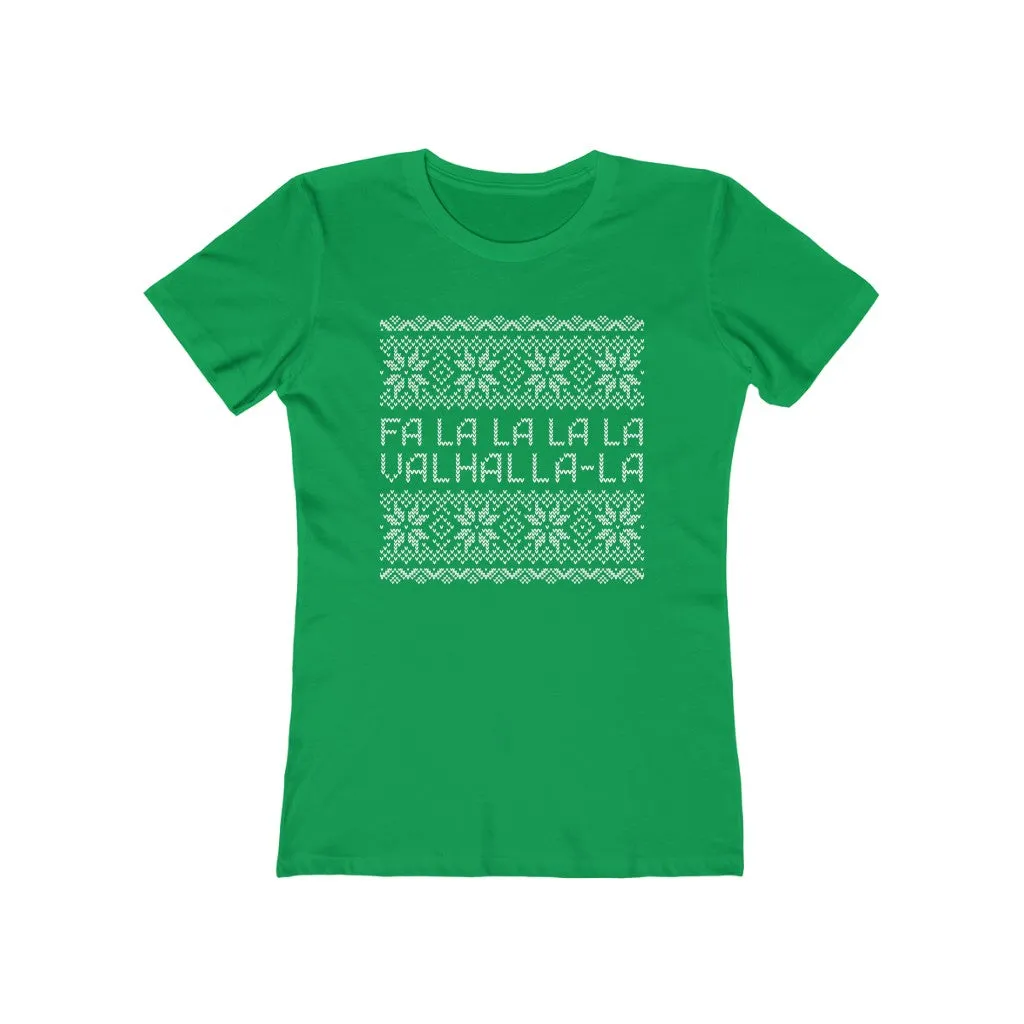 Valhalla Ugly Sweater Women's Fit T-Shirt