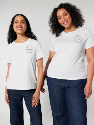 Vegan Women's Muser T-Shirt Devoted To Kindness Leaves | Multiple Colours