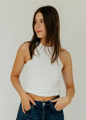 Velvet Cruz Tank in White