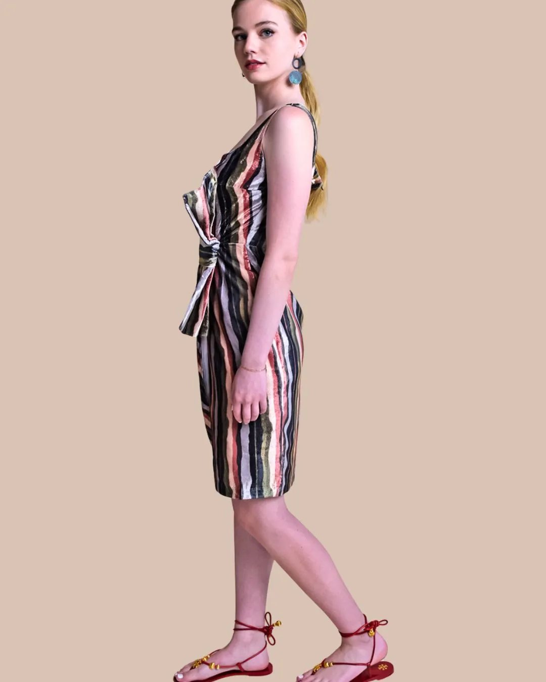 Velvet Green Dress
