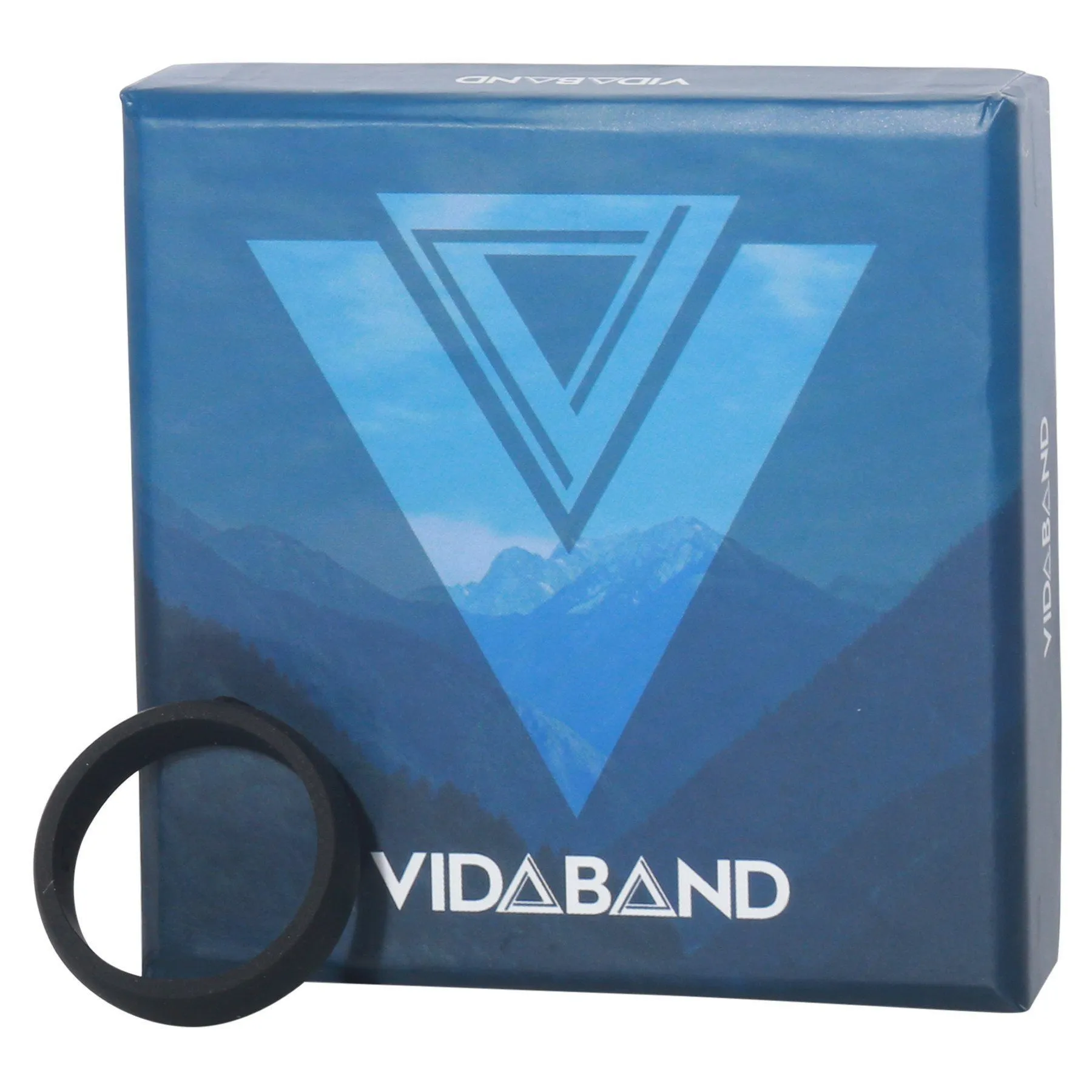 Vidaband Silicone Ring - Black - Women's