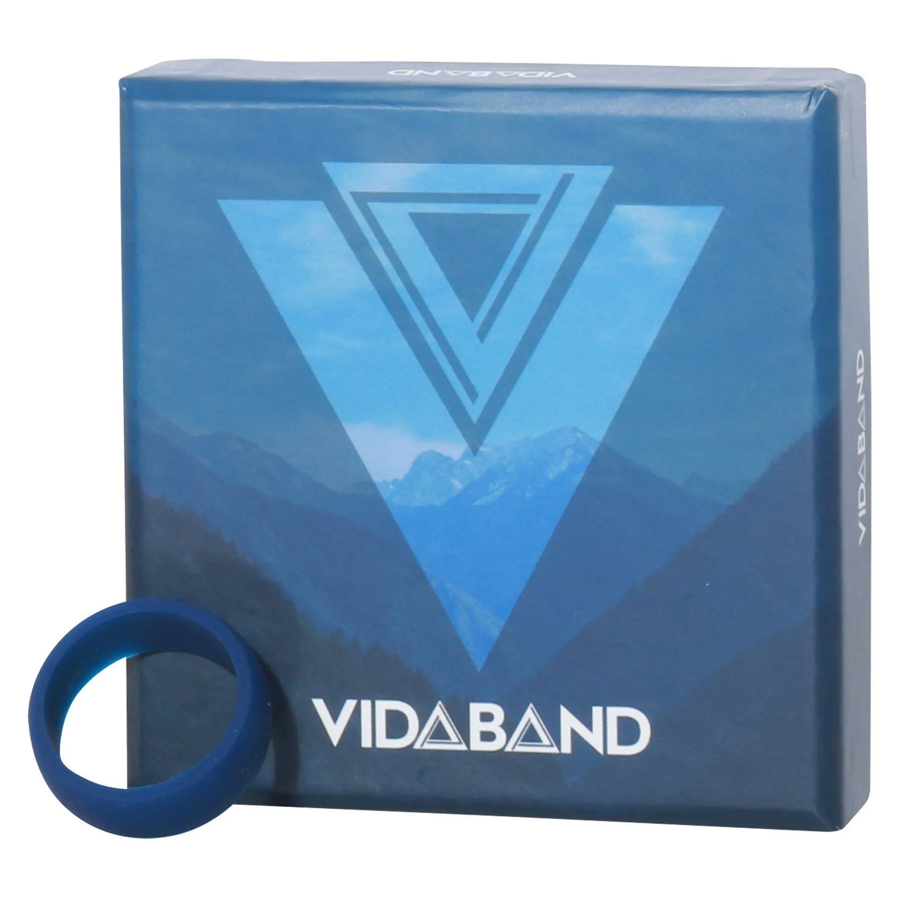 Vidaband Silicone Ring - Blue - Men's