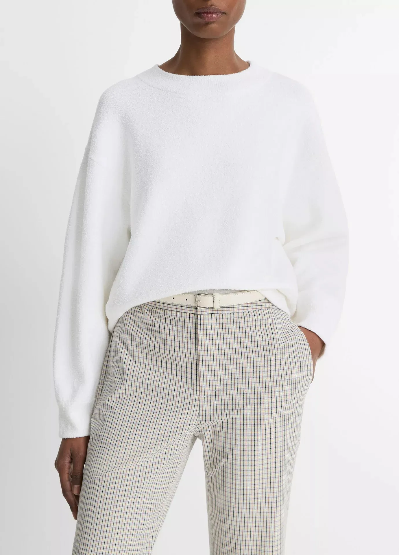 Vince Structured Boucle Sweater