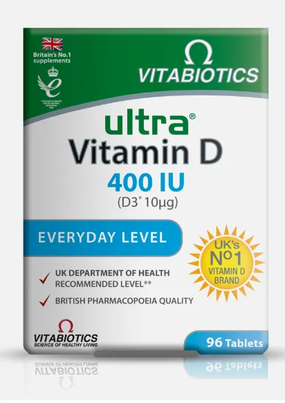 VITABIOTICS ULTRA vitamin D 400IU (D3 10
