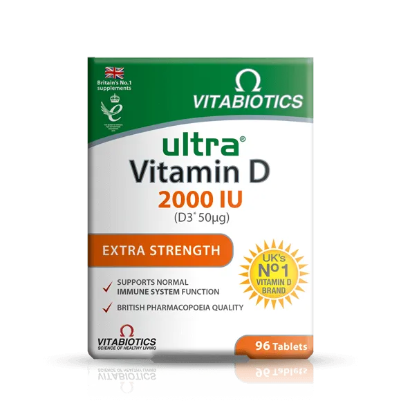 Vitamin D Vitabiotics Ultra VD 2000IU (96 Tablets)