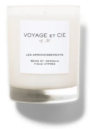 Voyage Et Cie 6ème Germain "Figue Cyprès" Candle (14oz)