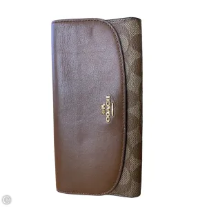 Wallet Designer By Coach, Size: Large