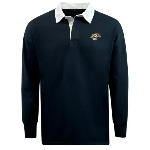 Western Michigan University Women's Rugby Classic Long Sleeve Solid Rugby Jersey