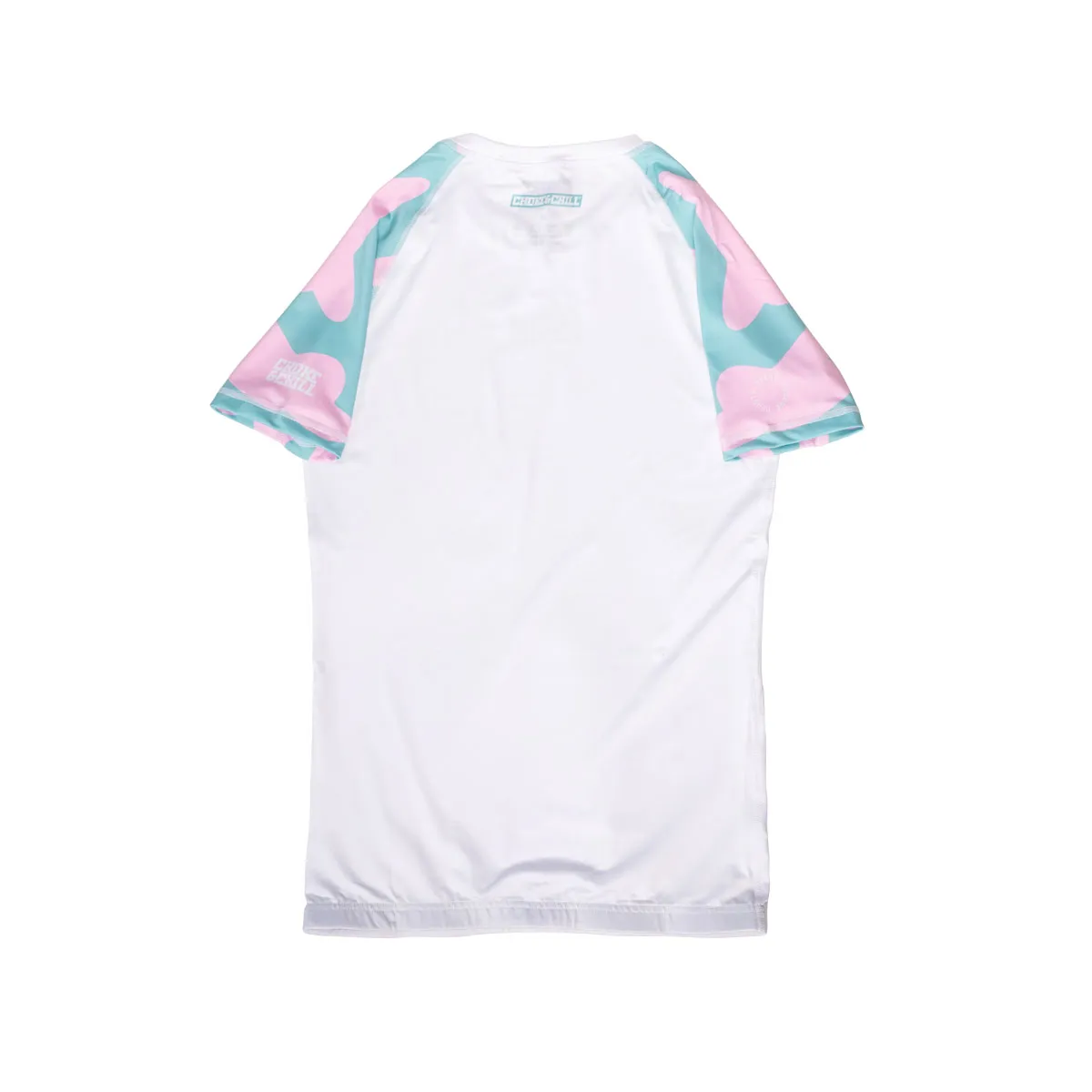 Women Rashguard Minty Pink - Short Sleeve