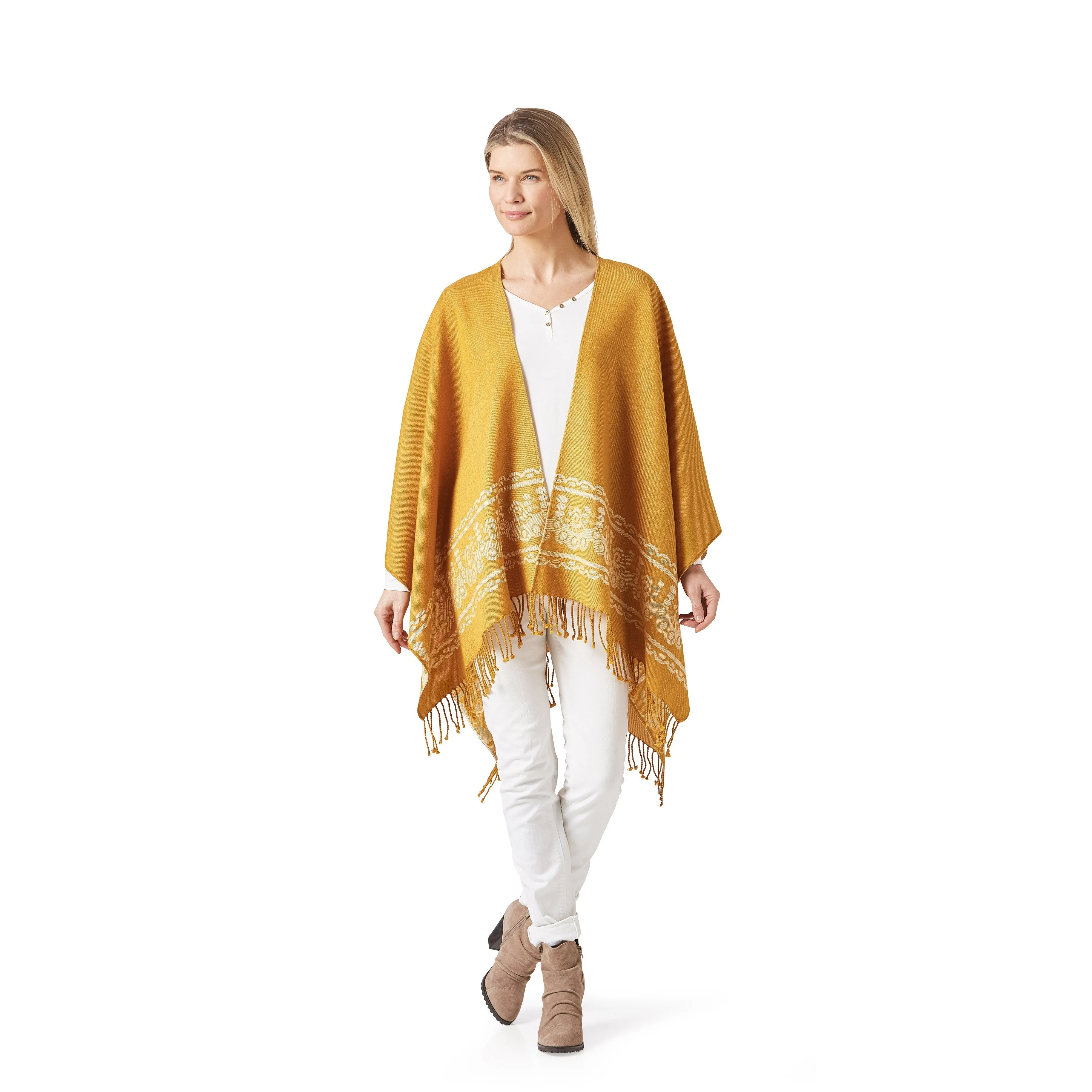 Women's Amber Shawl Ecuadorian Artisan-Made