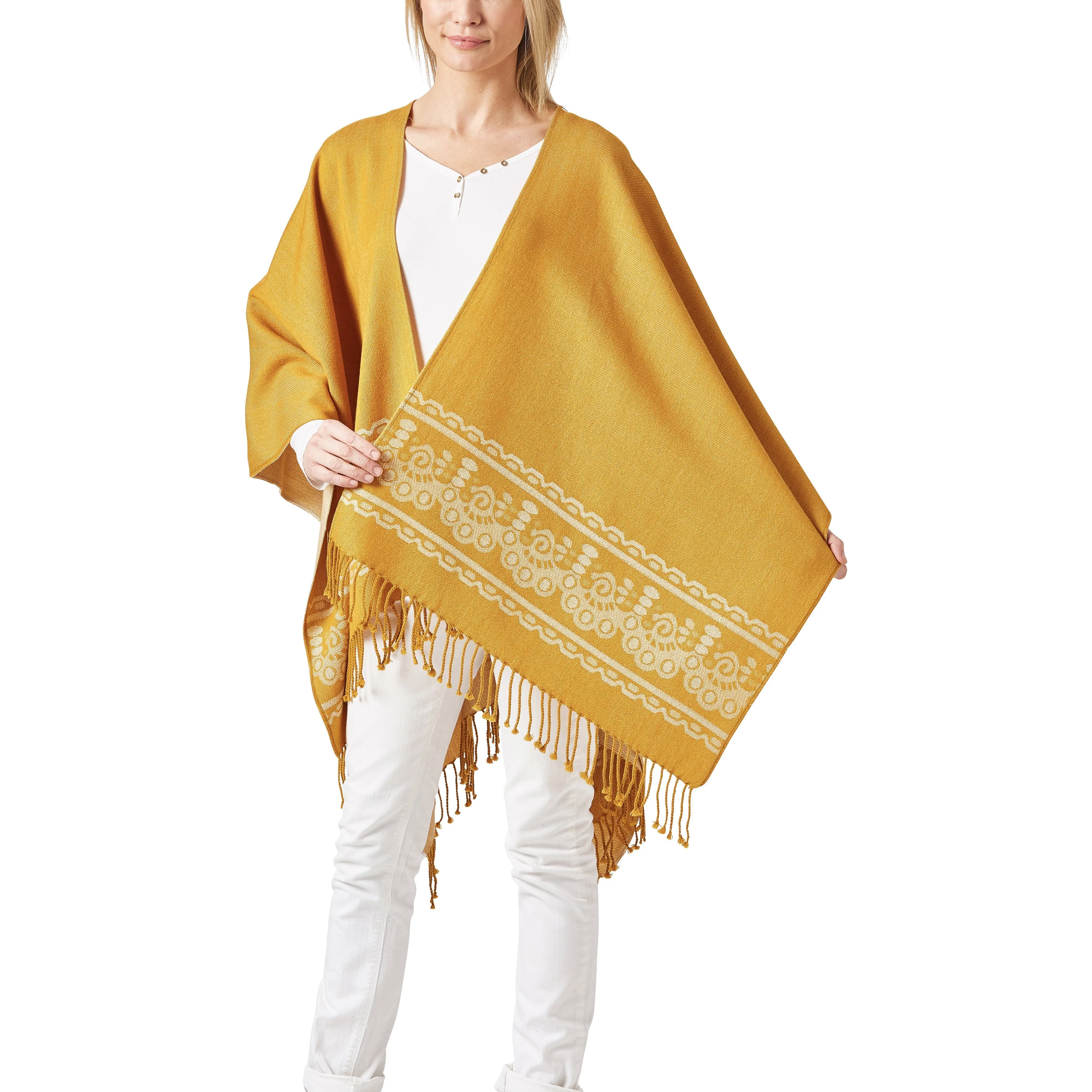 Women's Amber Shawl Ecuadorian Artisan-Made