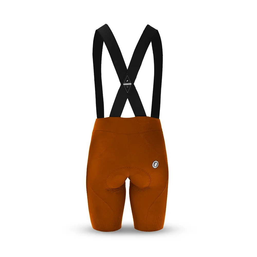 Women's Apex Elite Bib Shorts (Rust)
