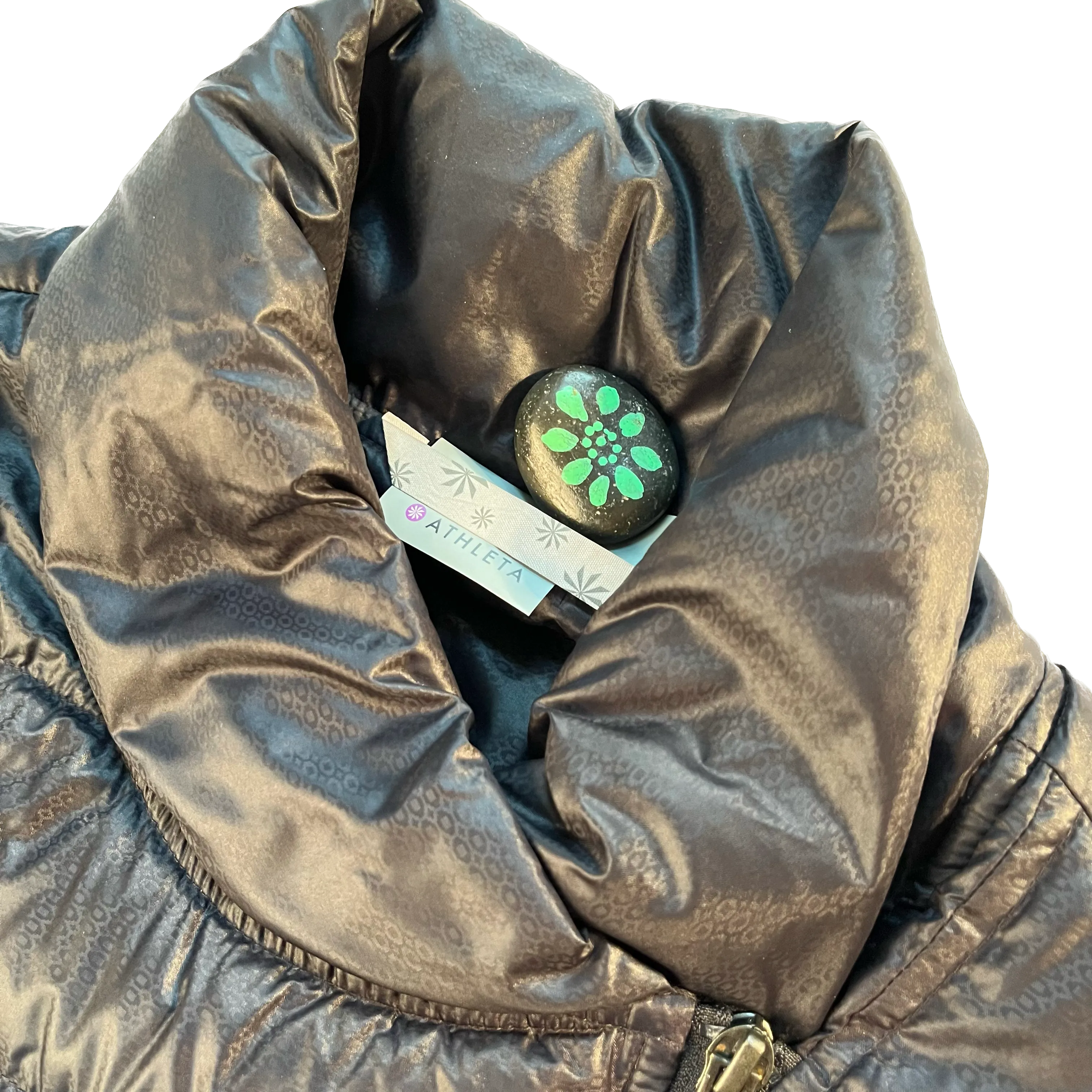 Women's Athleta Puff Coat Black