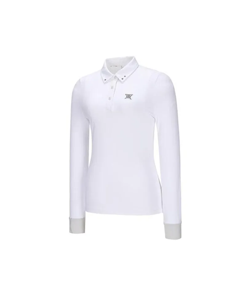 Women's Back Incision Point L/TS - Off-White