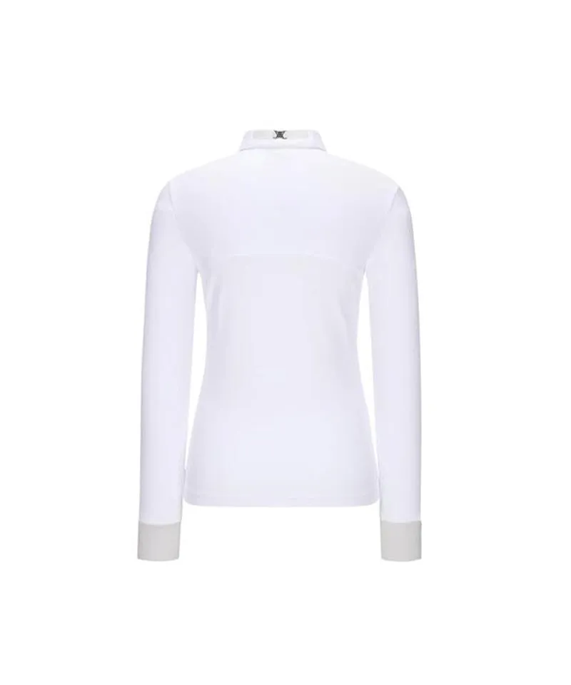 Women's Back Incision Point L/TS - Off-White