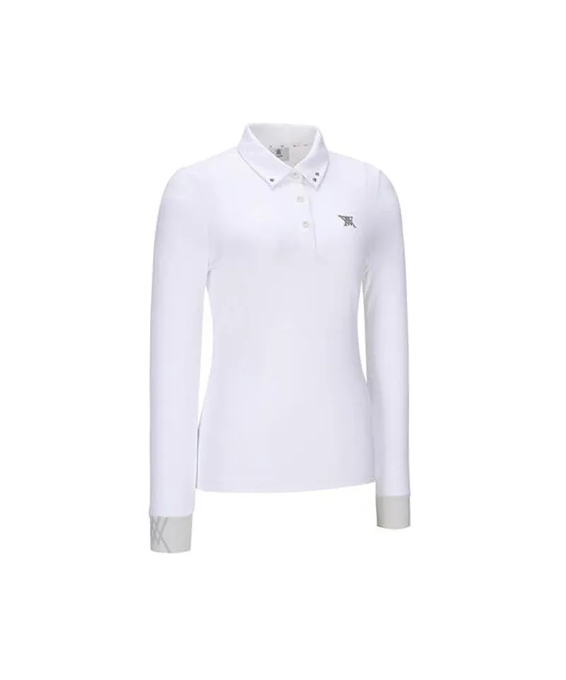 Women's Back Incision Point L/TS - Off-White
