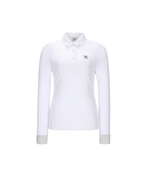 Women's Back Incision Point L/TS - Off-White