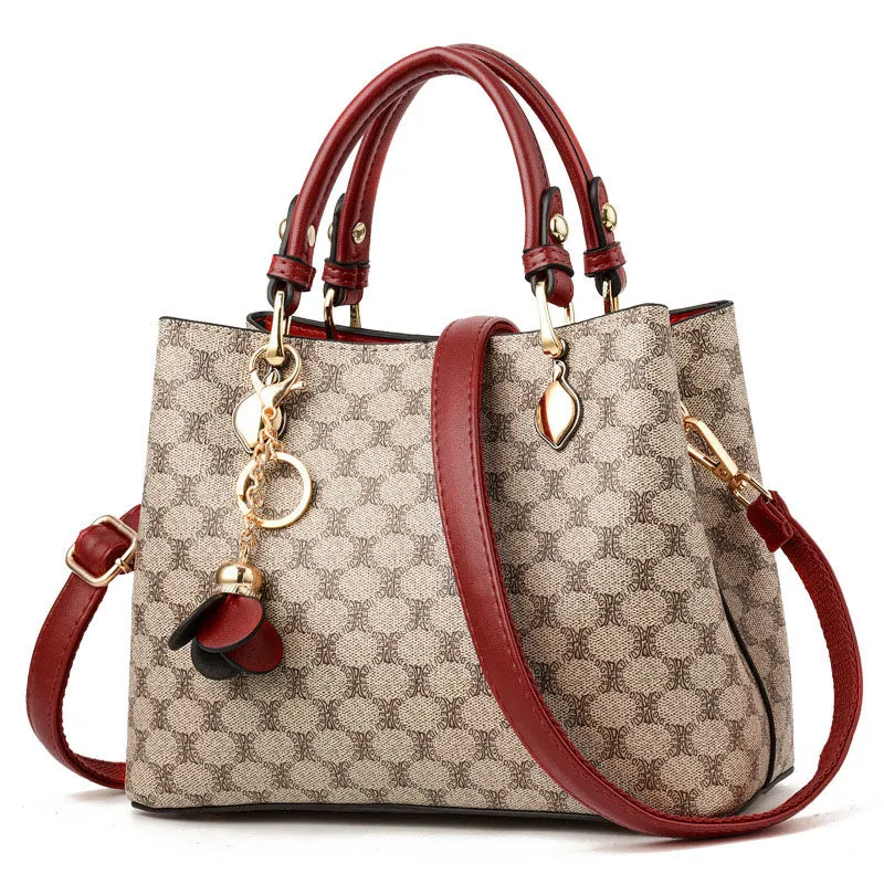 Women's Bag Autumn and Winter New Brand Package Middle-aged Mobile Mother Bag Slung Dual-use Bag