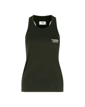 Women's Balance Sleeveless Top - Dark Olive