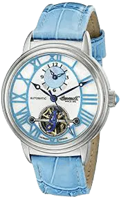Women's Baton Rogue Analog Display Automatic Self Wind Blue Watch