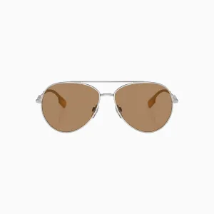 Women's Burberry Logo Pilot Sunglasses