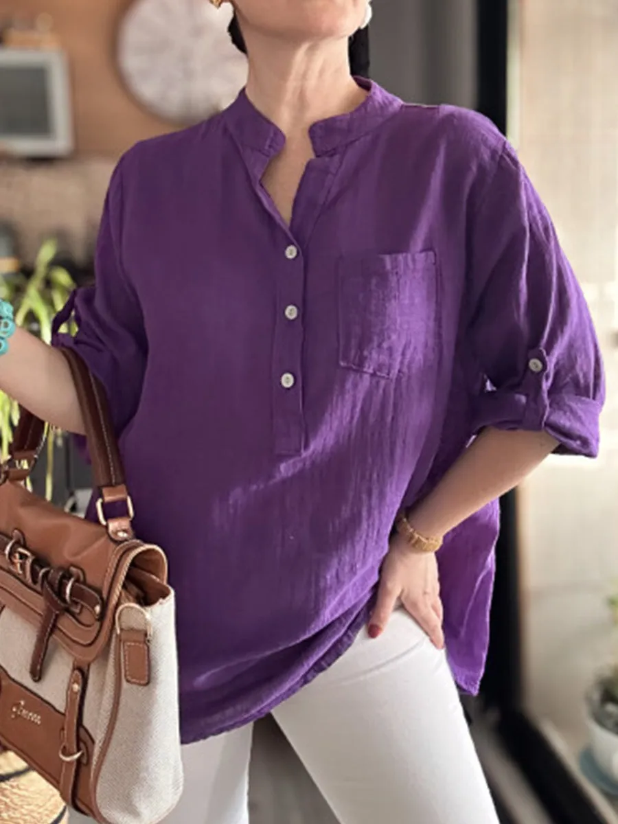 Women's Casual Cotton Shirt