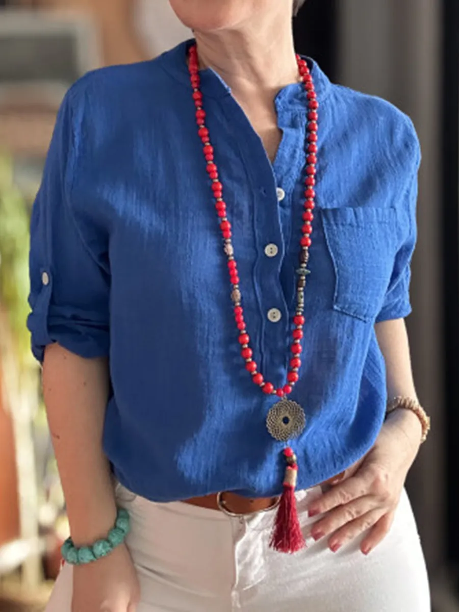 Women's Casual Cotton Shirt